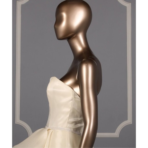 ISABELLE ARMSTRONG Jordyn Strapless Ballgown Wedding Dress Bridal Gown - Picture 5 of 12